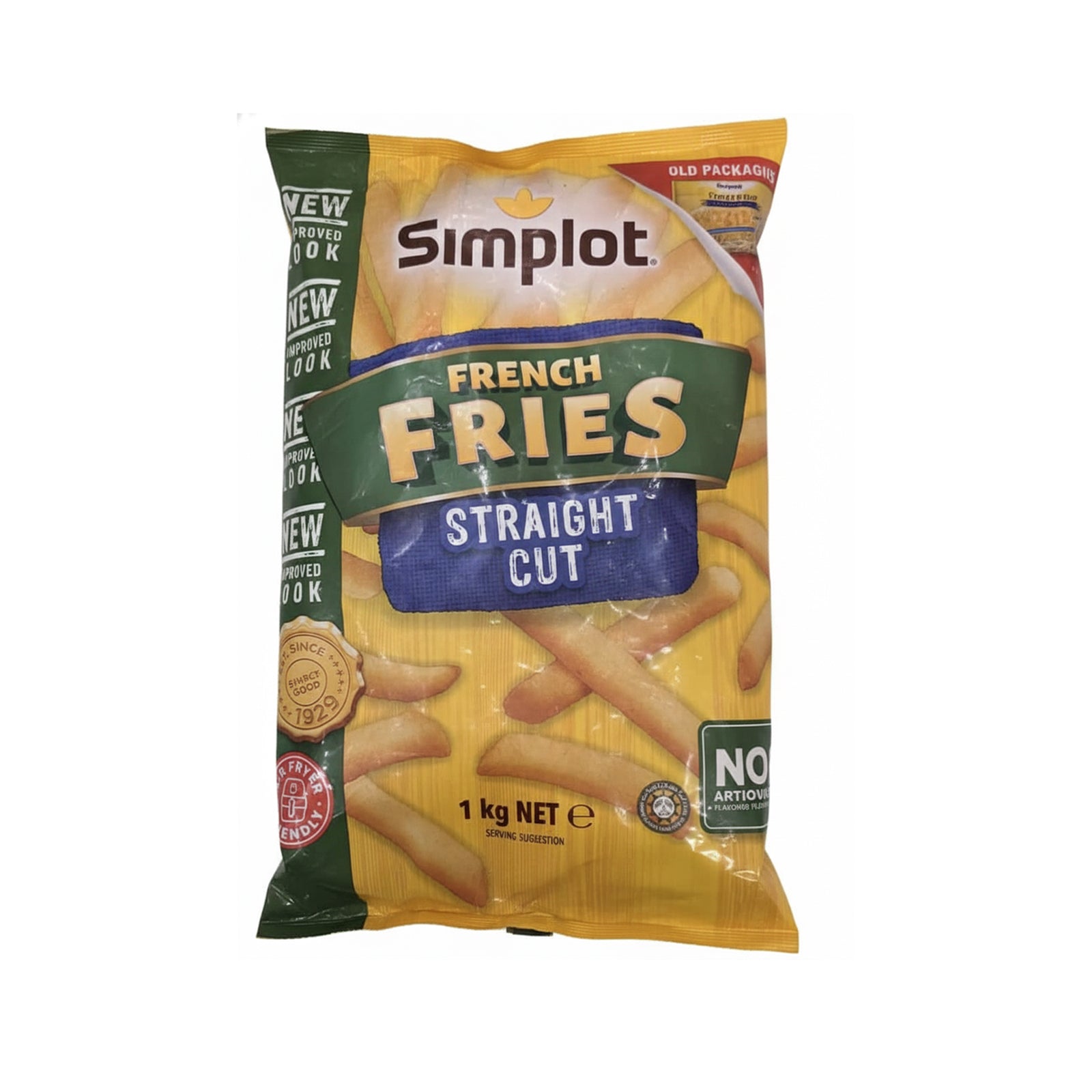 Simplot Straight Cut French Fries 1kg
