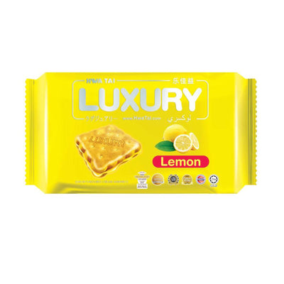 Hwa Tai Luxury Lemon Flavoured Cream Sandwich 120g