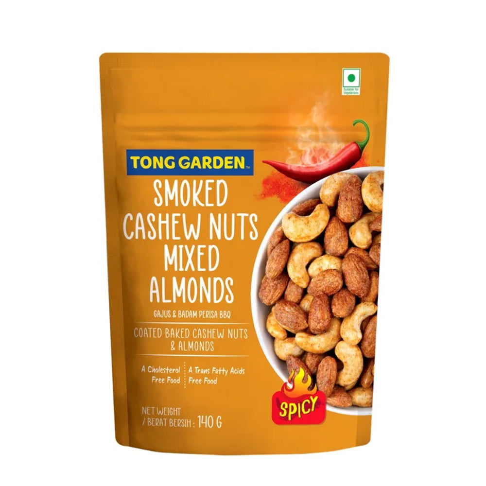 Tong Garden Smoked Cashew Nuts and Almonds  140g