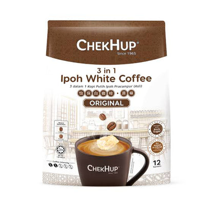 Chek Hup 3 in 1 Ipoh White Coffee 35g x 12
