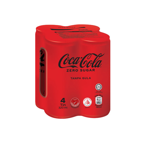 Coca-Cola Tanpa Kalori Carbonated Drink 320ml