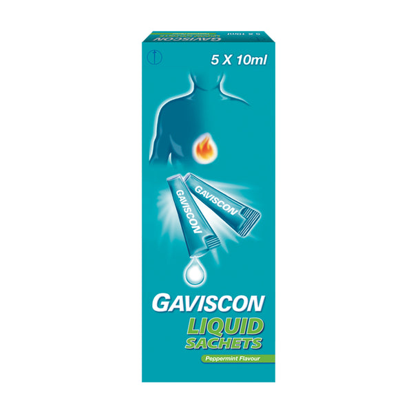 Gaviscon Peppermint Liquid Sachet 10ml