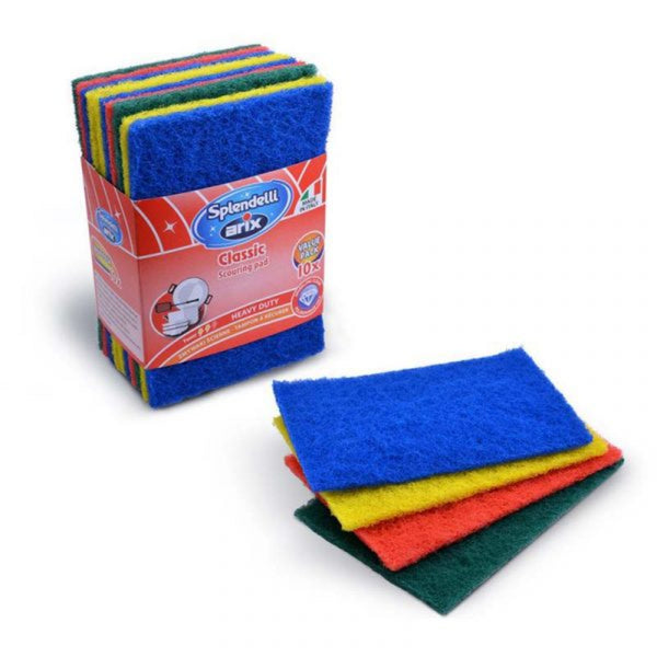 Arix Colourful Scouring Pad 10pcs/pack (highest price)