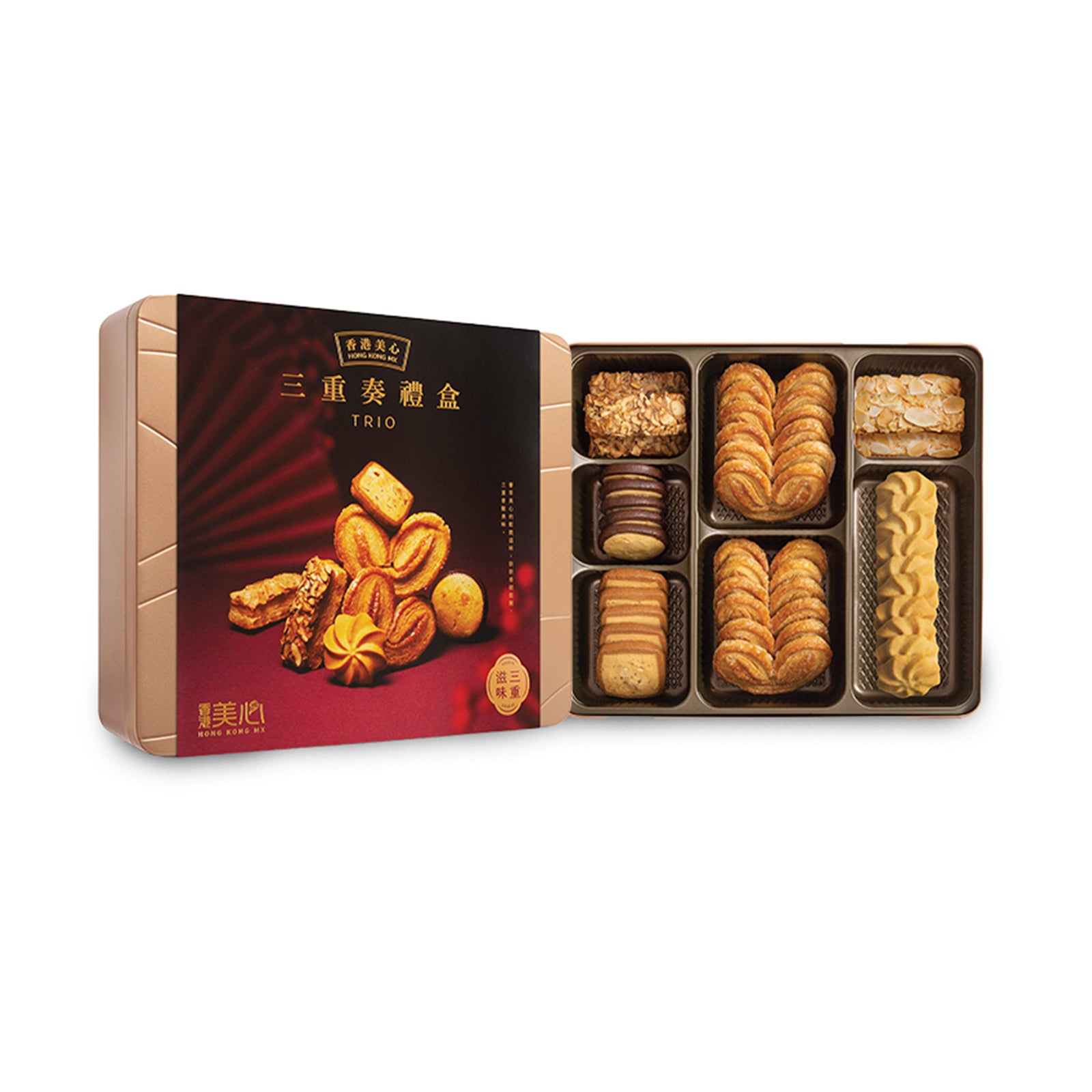 Hong Kong Mx Pastries Trio Deluxe 38pcs/pack