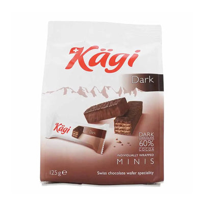 Kagi Dark Mini Chocolate Wafer 125g