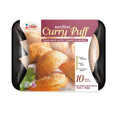 Lazat Sardine Curry Puff 250g