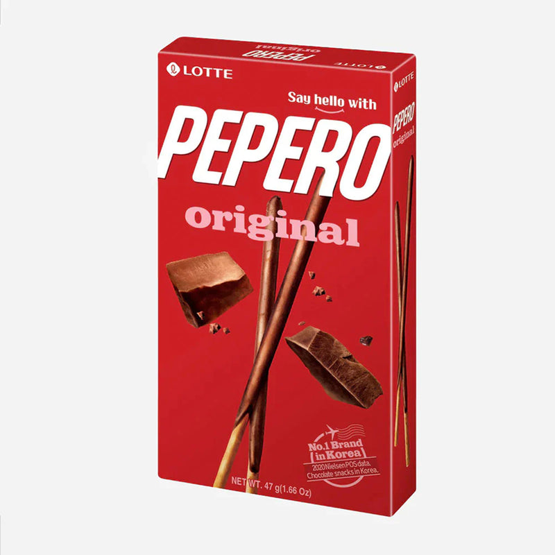 Lotte Original Pepero Biscuit Stick with Chocolate 47g