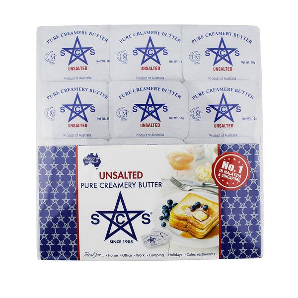 SCS Unsalted Pure Creamery Butter 10g x 12 (highest price)