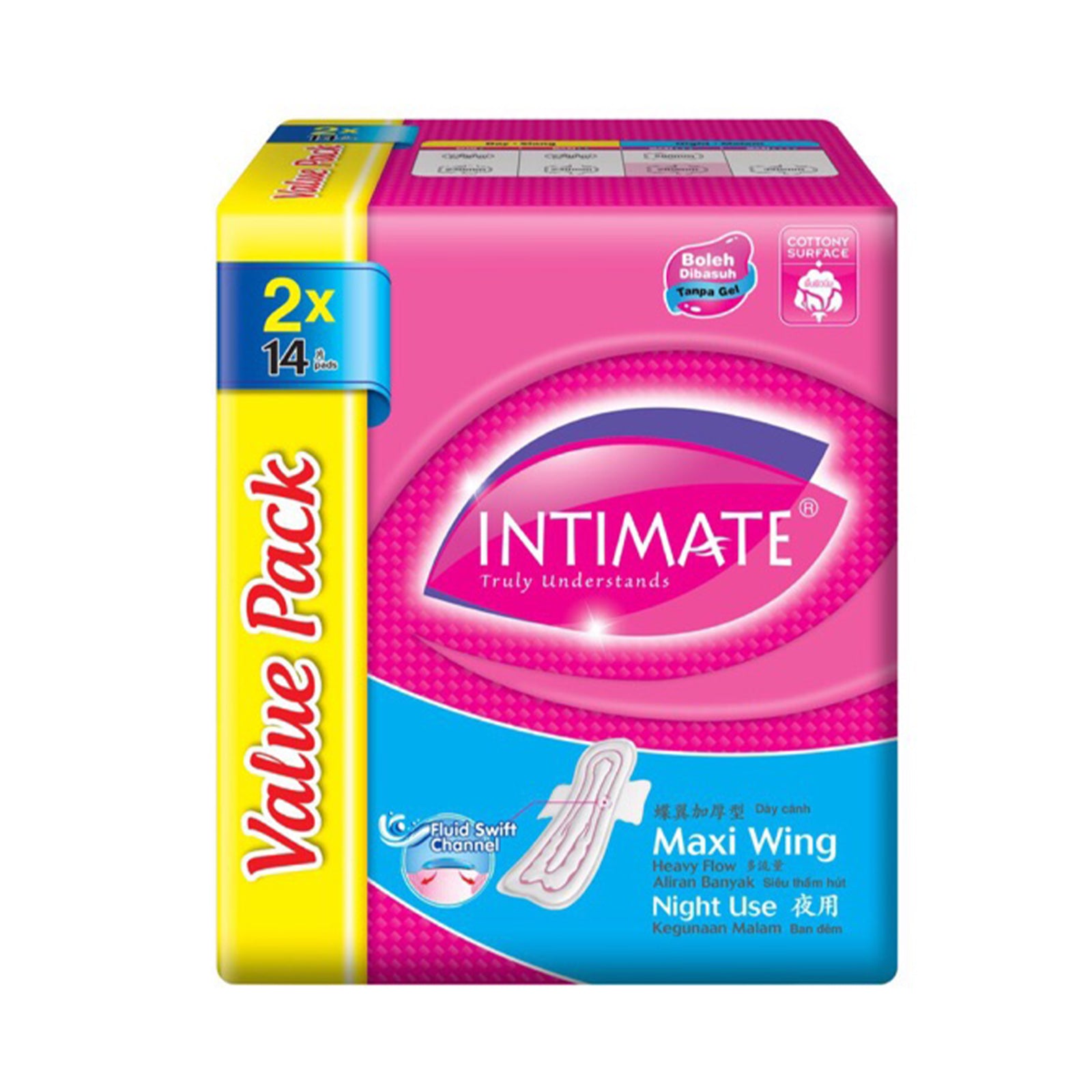 Intimate Night Use Maxi Wing Pad 280mm x 32