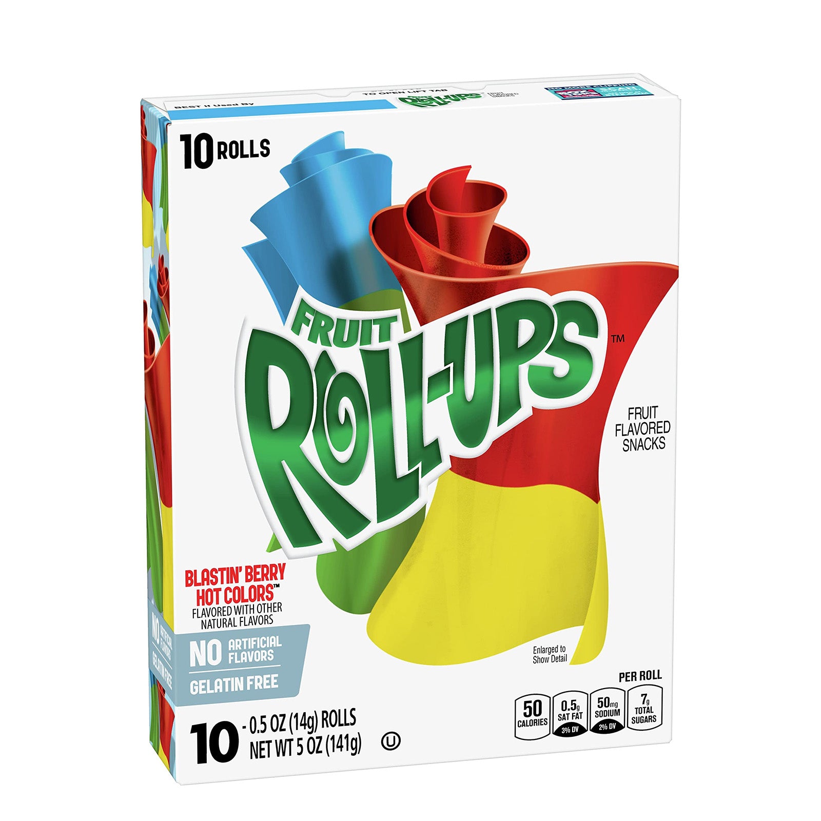 Bc Fruit Roll Ups Blastin Berry Hot Colors 141g