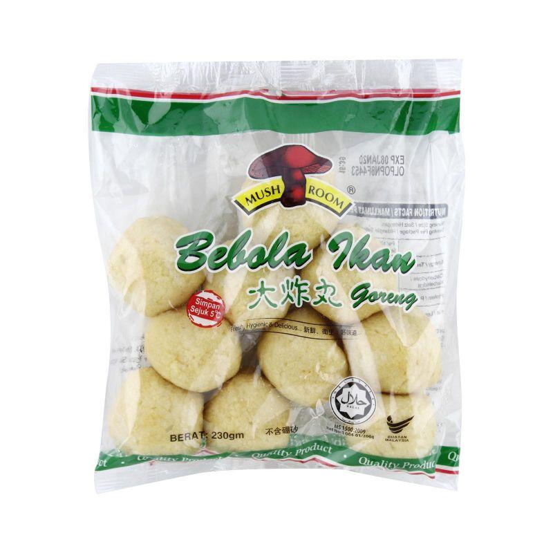 Mushroom Fried Fish Balls Large (Bebola Ikan Goreng) 230g