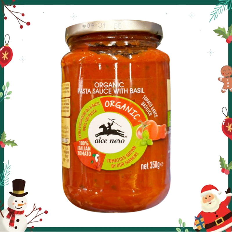 Alce Nero Organic Basil Tomato Sauce 350g