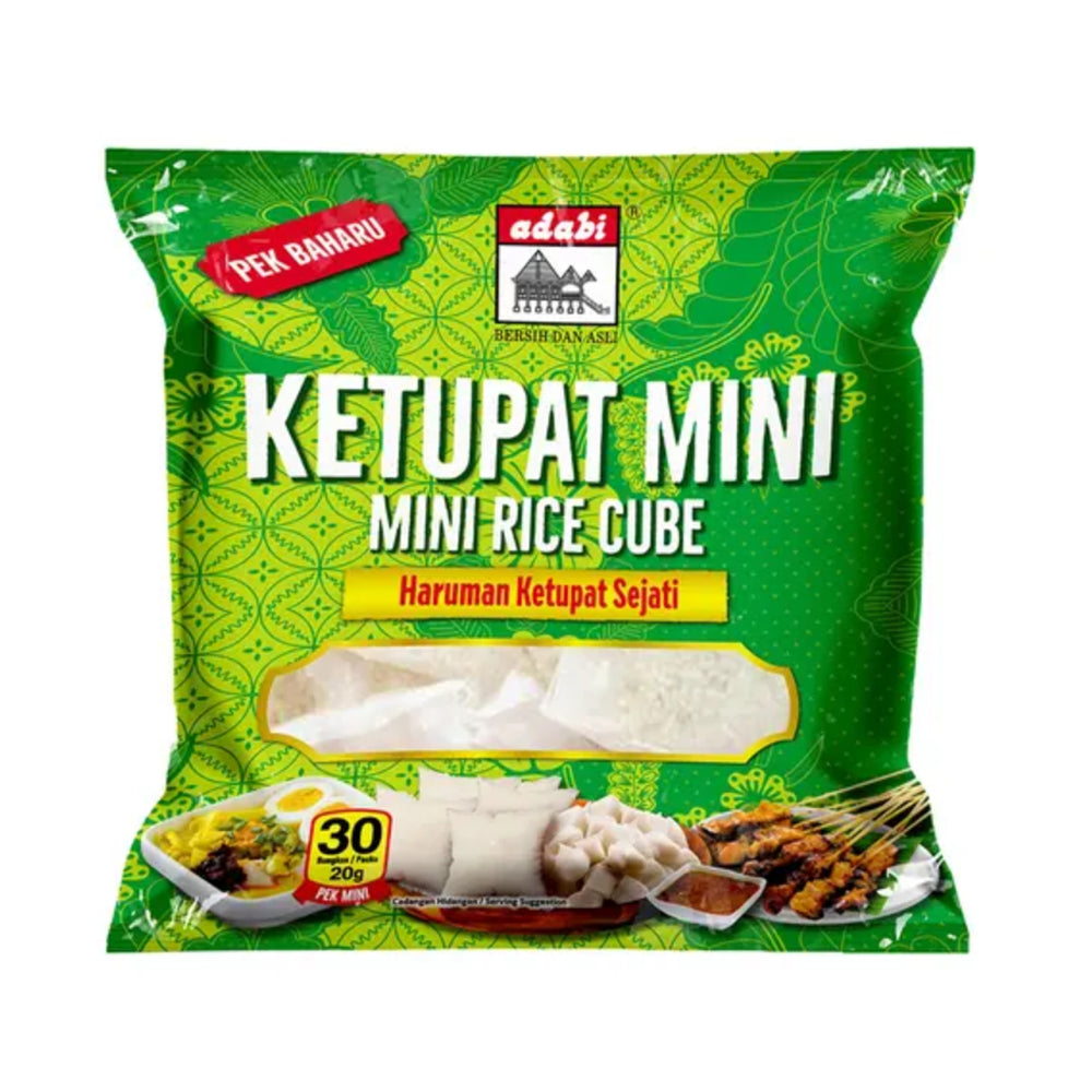 Adabi Mini Rice Cubes (Ketupat Mini) 20g x 30