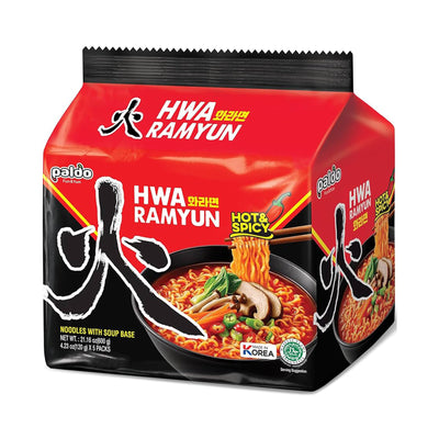 Paldo Hot & Spicy Hwa Ramyun 120g x 5