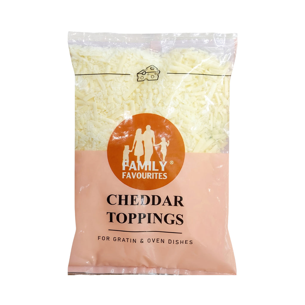 Family Favourites Topping with Cheddar 150g