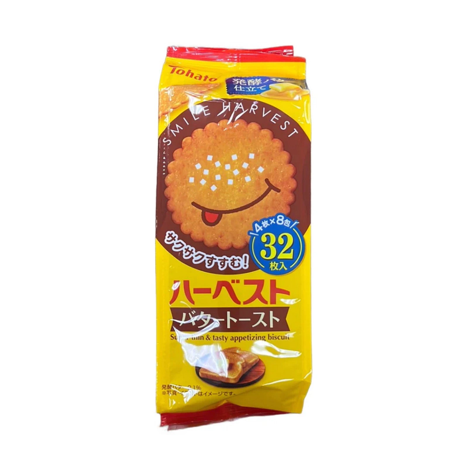 Tohato Harvest Butter Toast Biscuit 105g