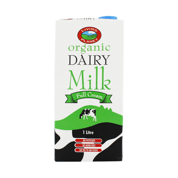 Living Planet Organic Dairy Milk Full Cream 1L (highest price)