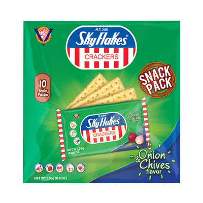 Sky Flakes Onion Snack Cracker 250g