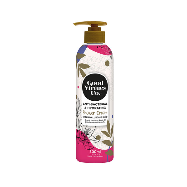 Good Virtues Co. Radiant & Renewing Anti-Bacterial & Hydrating Shower Cream 300ml (highest price)