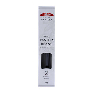 Queen Pure Vanilla Beans Single Origin 4g