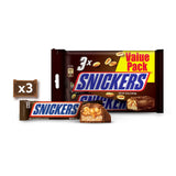 Snickers Peanut Chocolate Bar 51g x 3