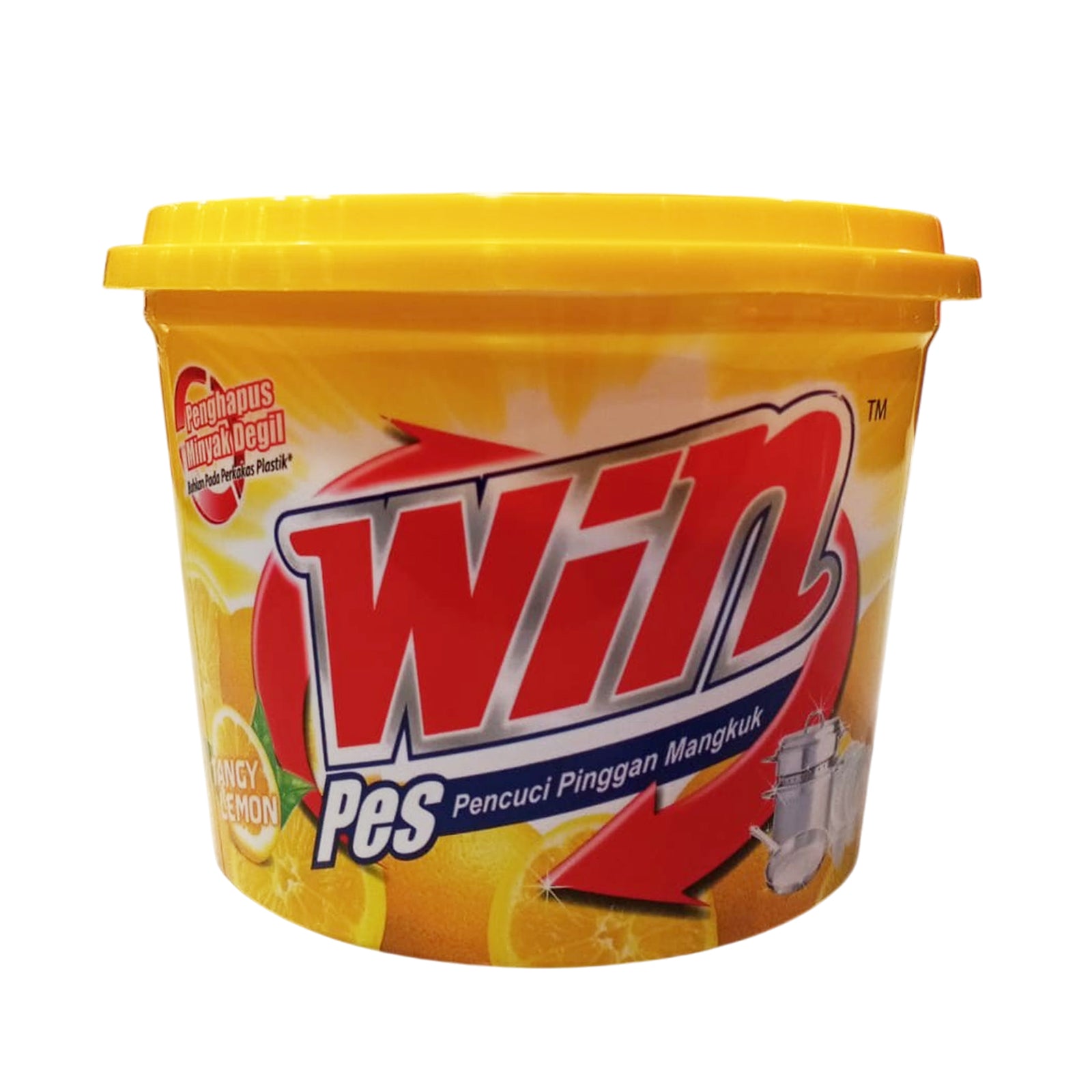 Win Tangy Lemon Dishwash Paste 800g