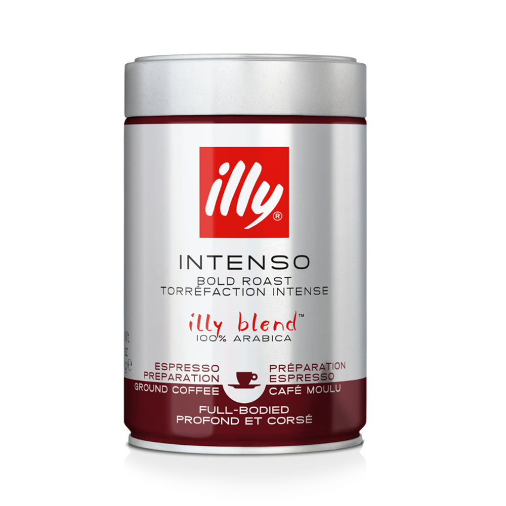 Illy Intenso Bold Roast Ground Coffee 250g