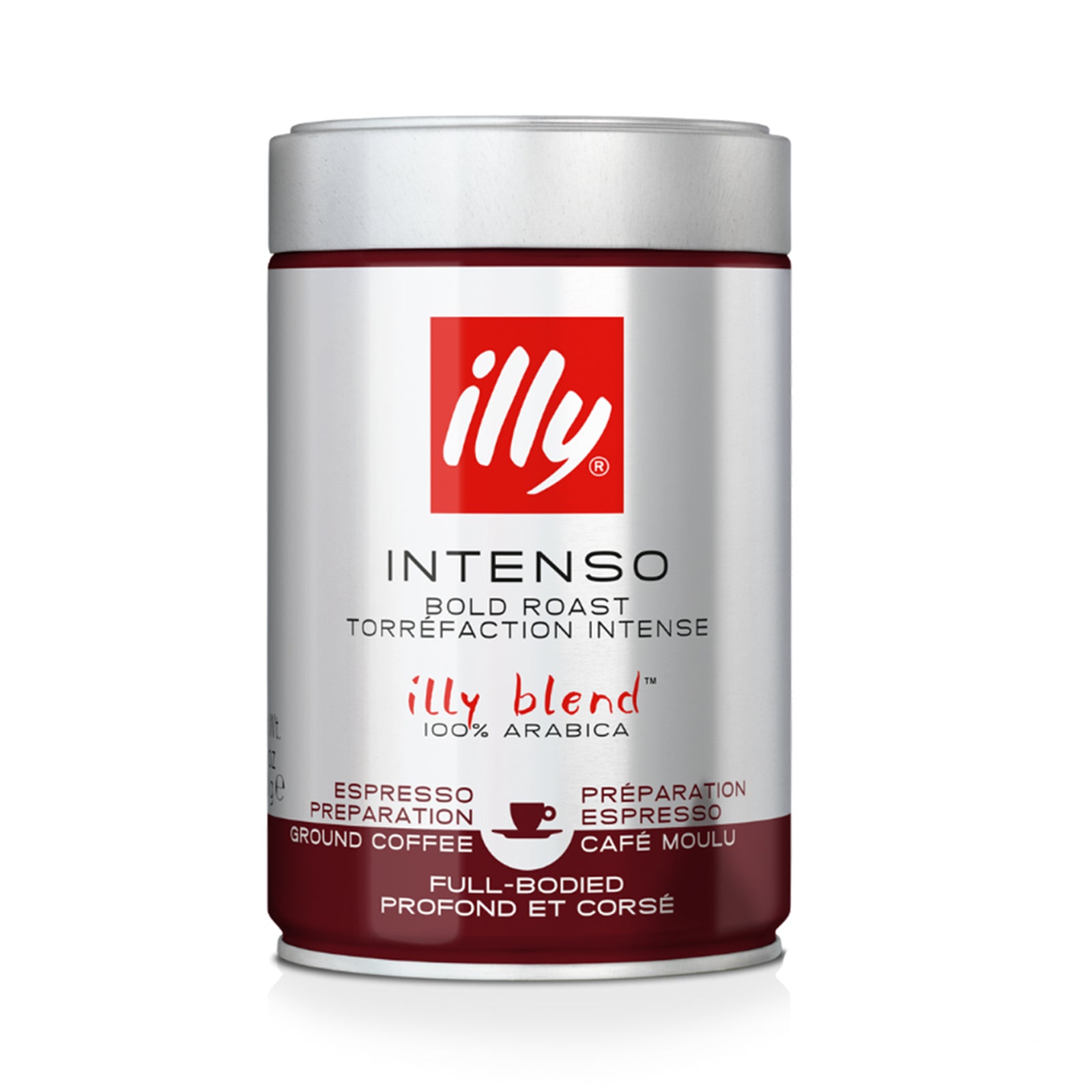 Illy Intenso Bold Roast Ground Coffee 250g