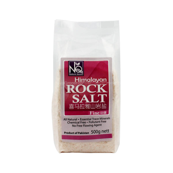 Nature Quest Fine Himalayan Rock Salt (Fine) 500g (highest price)