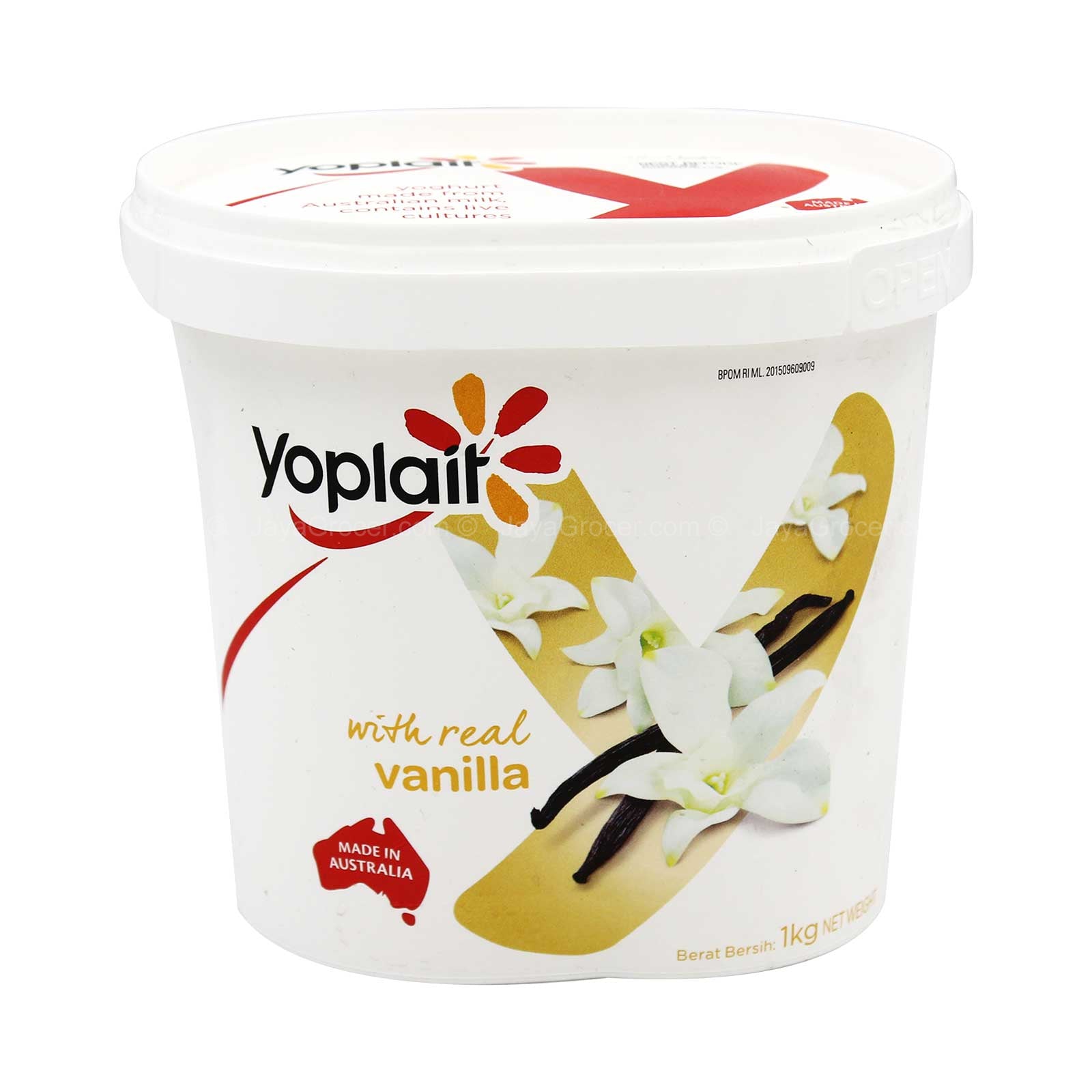 Yoplait Vanilla Yoghurt 1kg
