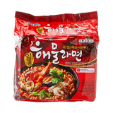 Paldo Iloom Spicy Seafood Ramen Instant Noodles 120g x 5