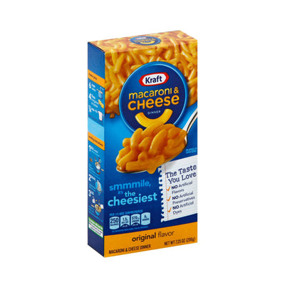 Kraft Macaroni & Cheese Dinner Thick And Creamy Flavour 206g