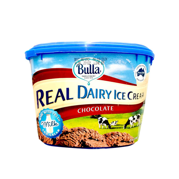 Bulla Real Dairy Chocolate Ice Cream 2L (highest price)