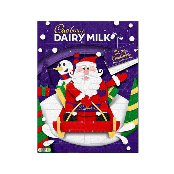 Cadbury Dairy Milk Advent Calendar  90g
