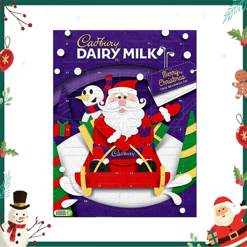 Cadbury Dairy Milk Advent Calendar  90g