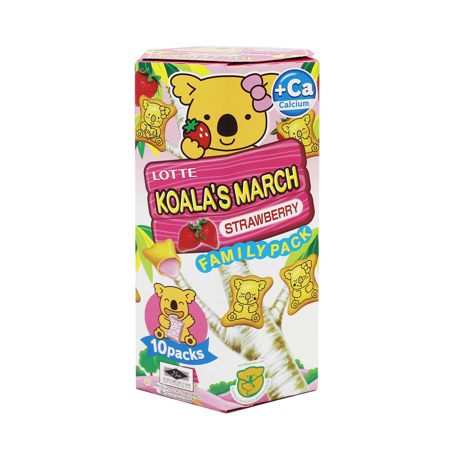Lotte Koala's March Biscuit with Chocolate Filling 195g