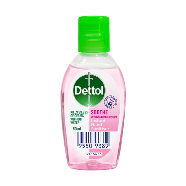 Dettol Hand Sanitiser Soothe 50ml