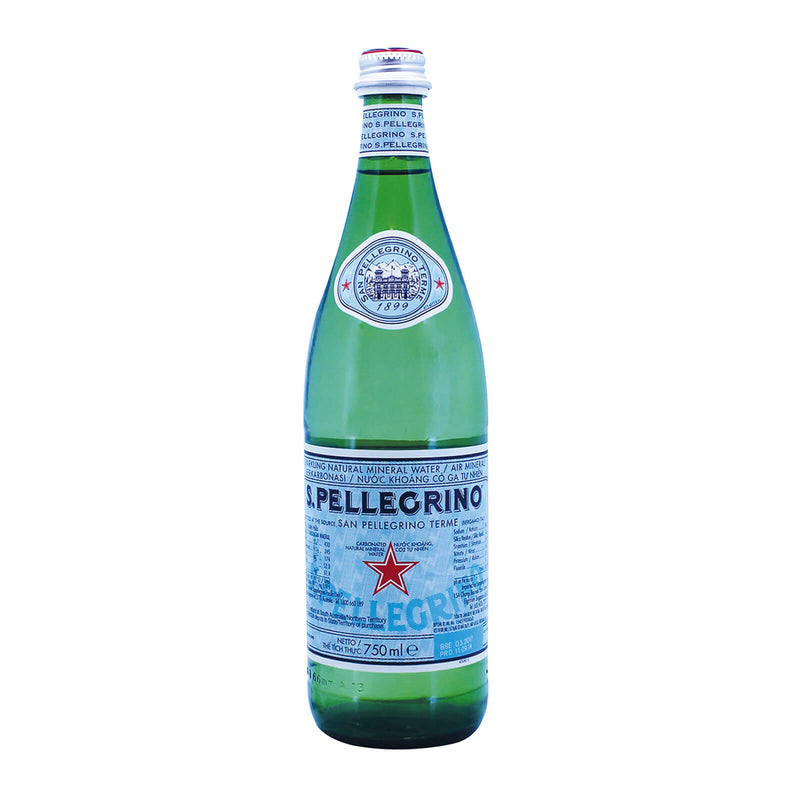 San Pellegrino Sparkling Natural Mineral Water 750ml