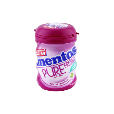 Mentos Fresh Fruit and Blueberry Lime Bottle 57.5g