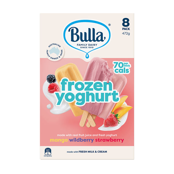 Bulla Frozen Yoghurt Ice Cream 472g