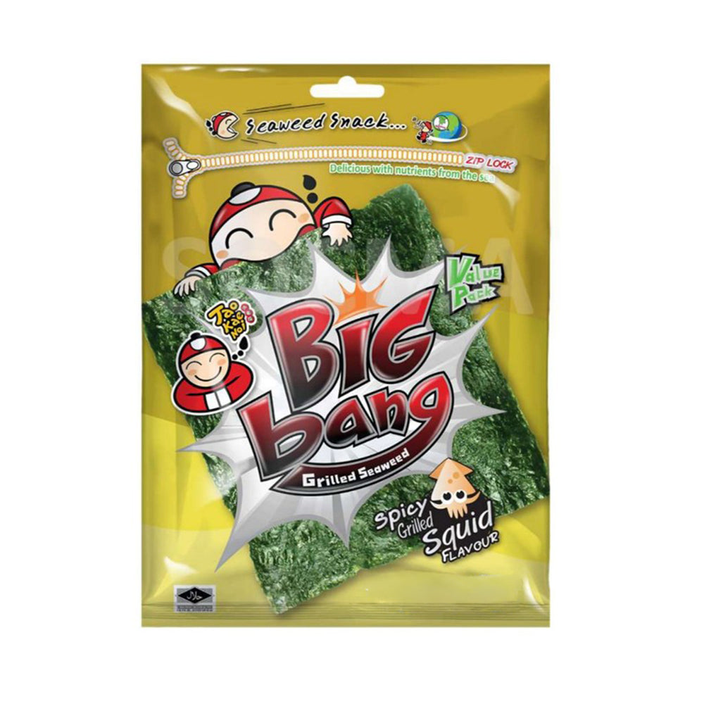 Taokaenoi Big Bang Grilled Seaweed Squid Flavour 50g
