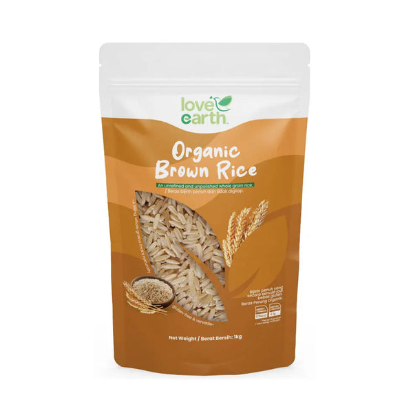 Love Earth Organic Pearl Brown Rice 1kg (highest price)