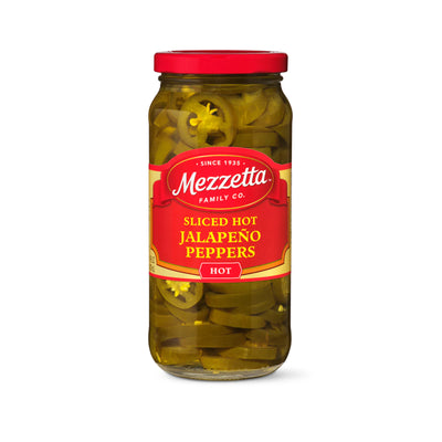 Mezzetta Deli-Sliced Hot Jalapeno Peppers 473ml