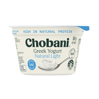 Chobani Natural Light Greek Yogurt 160g