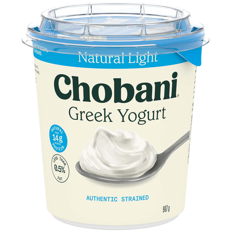 Chobani Natural Light Greek Yogurt 907g