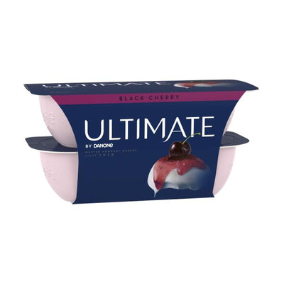 DANONE GREEK BLK CHERRY YOGHURT 4X115G*1