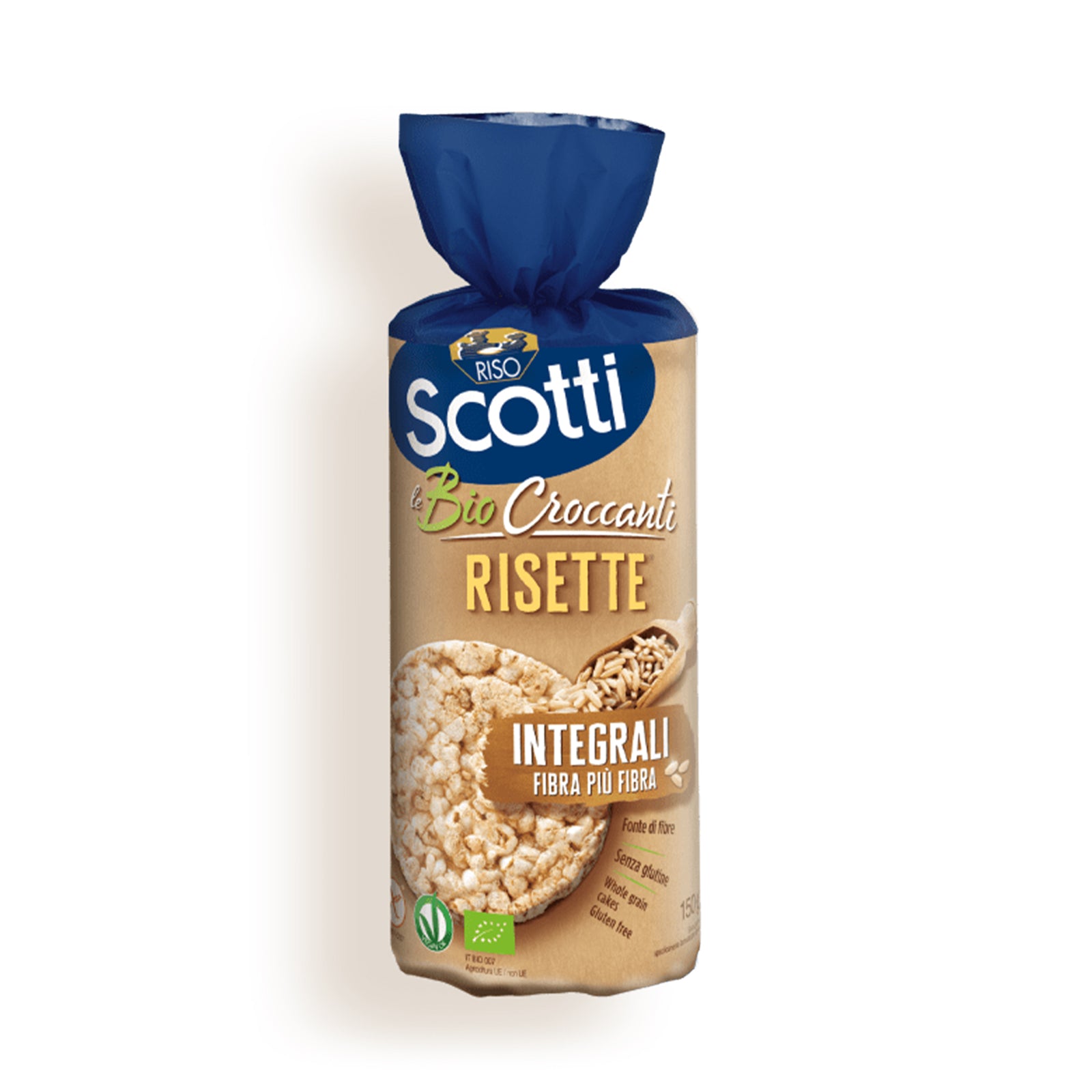 Riso Scotti Risette Integralli Fibre Biscuit 150g
