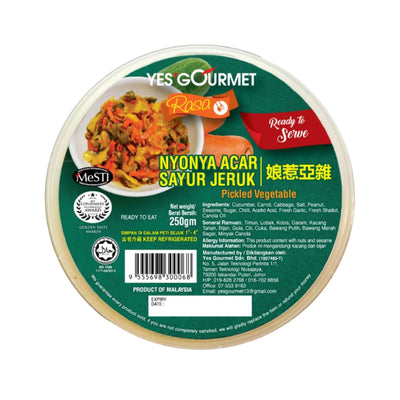 Yes Gourmet Nyonya Acar 250g