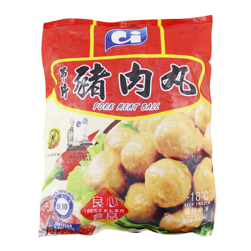 [NON-HALAL] C I Pork Meat Ball C75 1kg