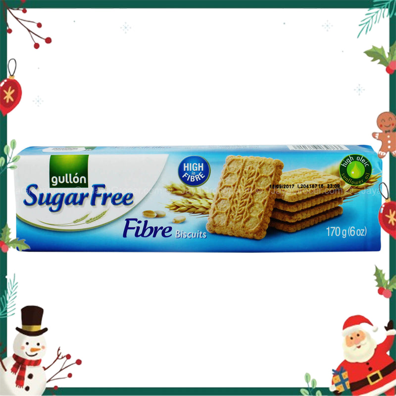 Gullon Sugar Free Fibre Biscuits 170g